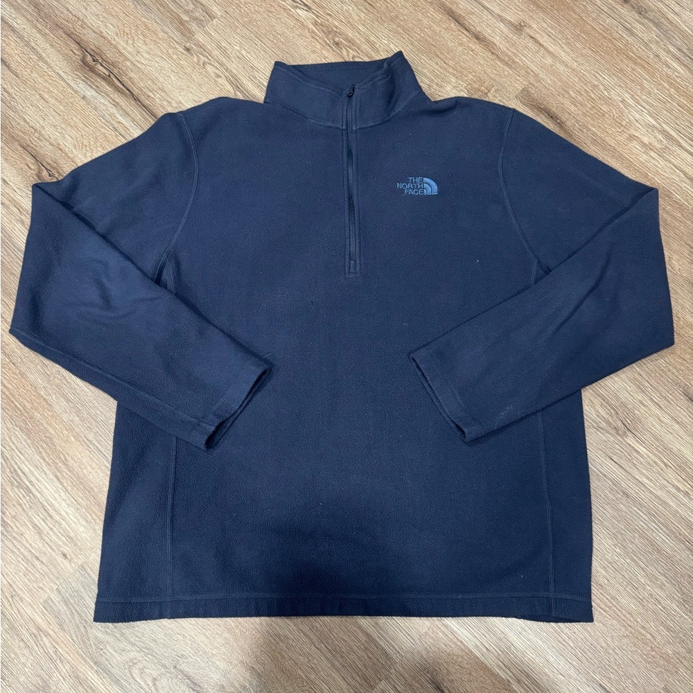 The North Face Dark Blue 1/4 Zip Pullover